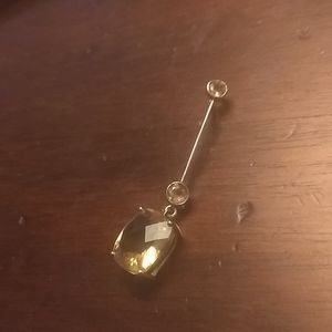 14k stamped pendant